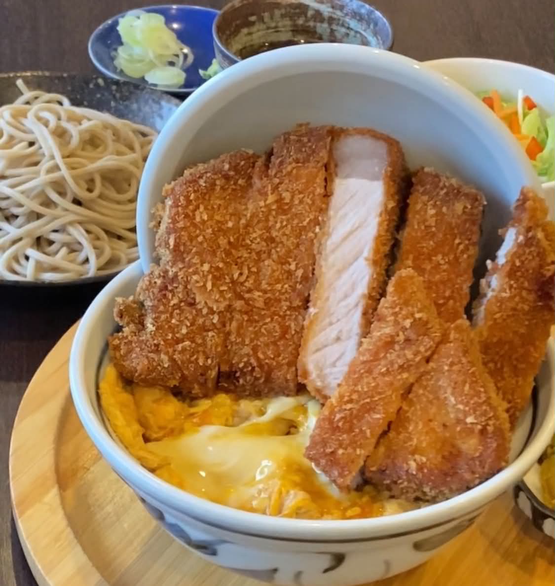とじないカツ丼セット